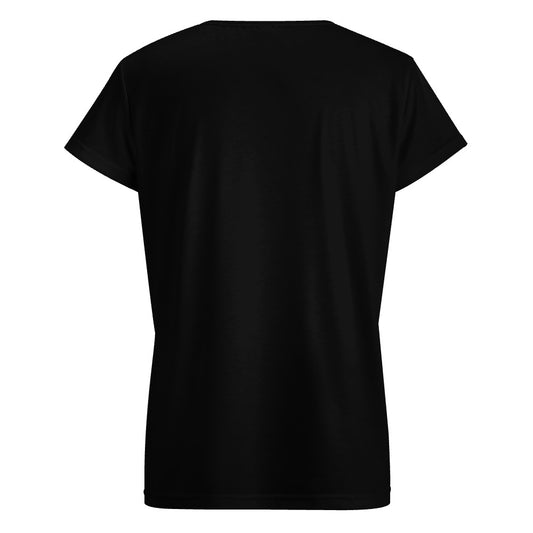 V-neck short sleeve T-shirt