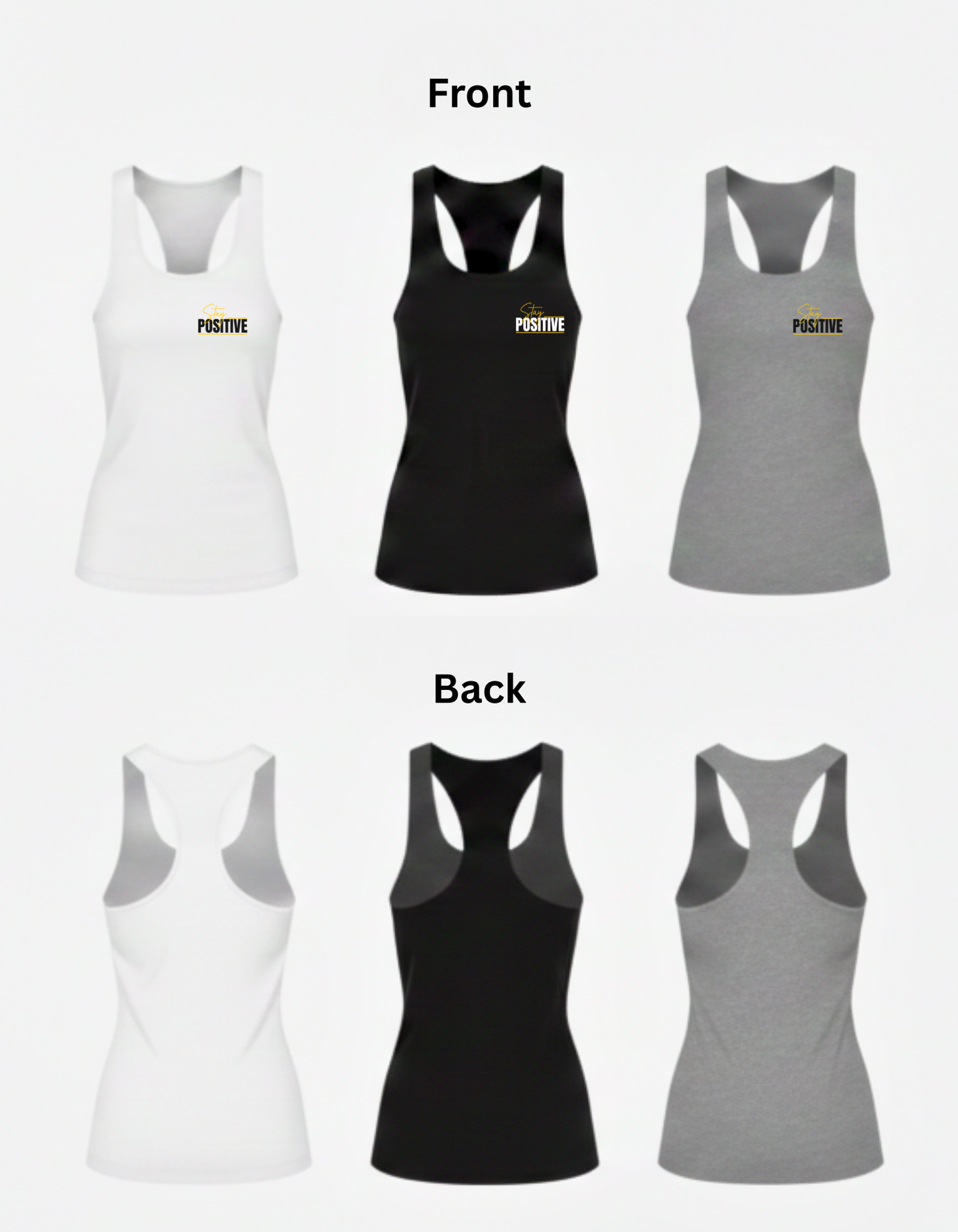 Stay Positive - Racer Vest