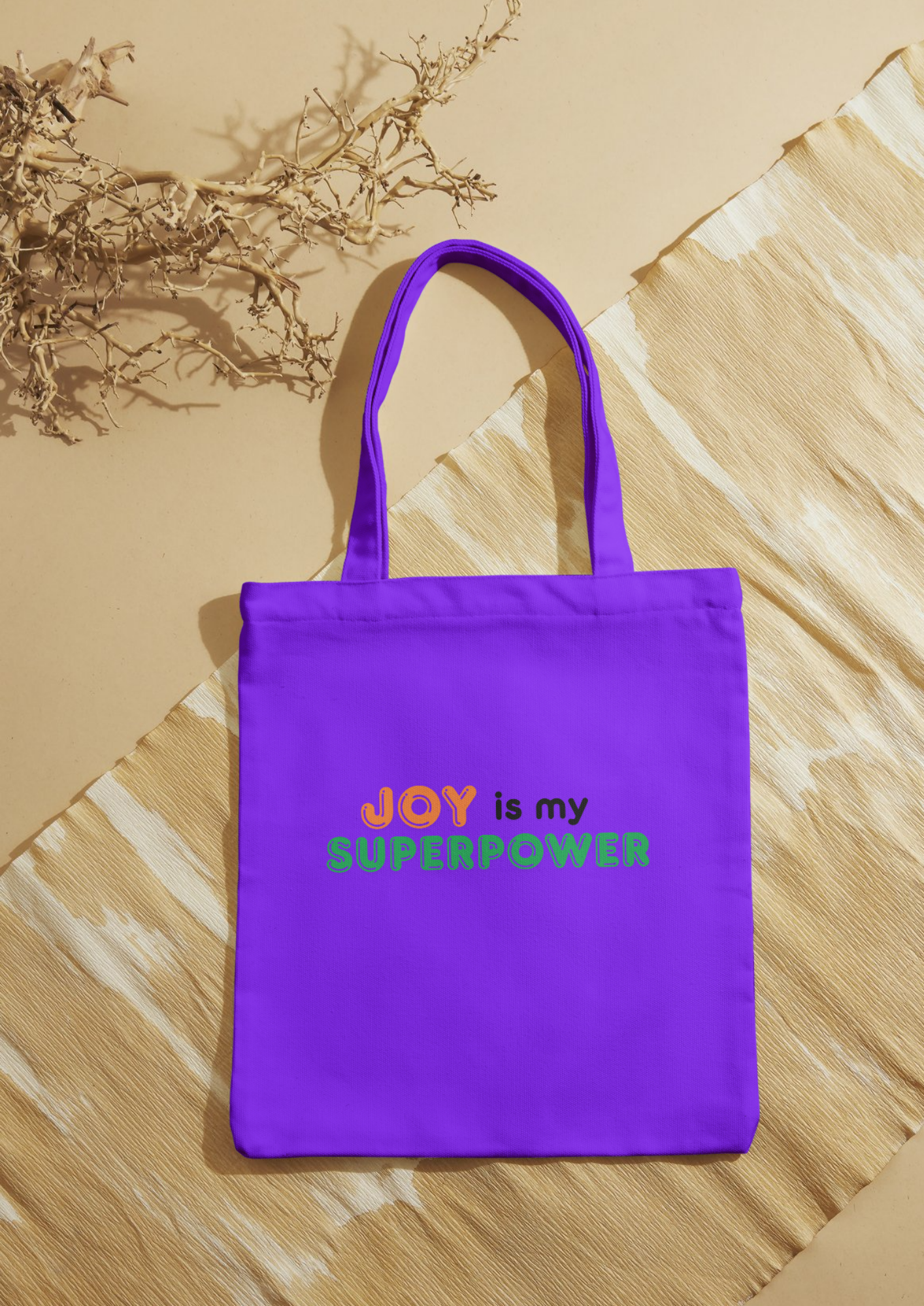 Joy is my Superpower - shopper bag