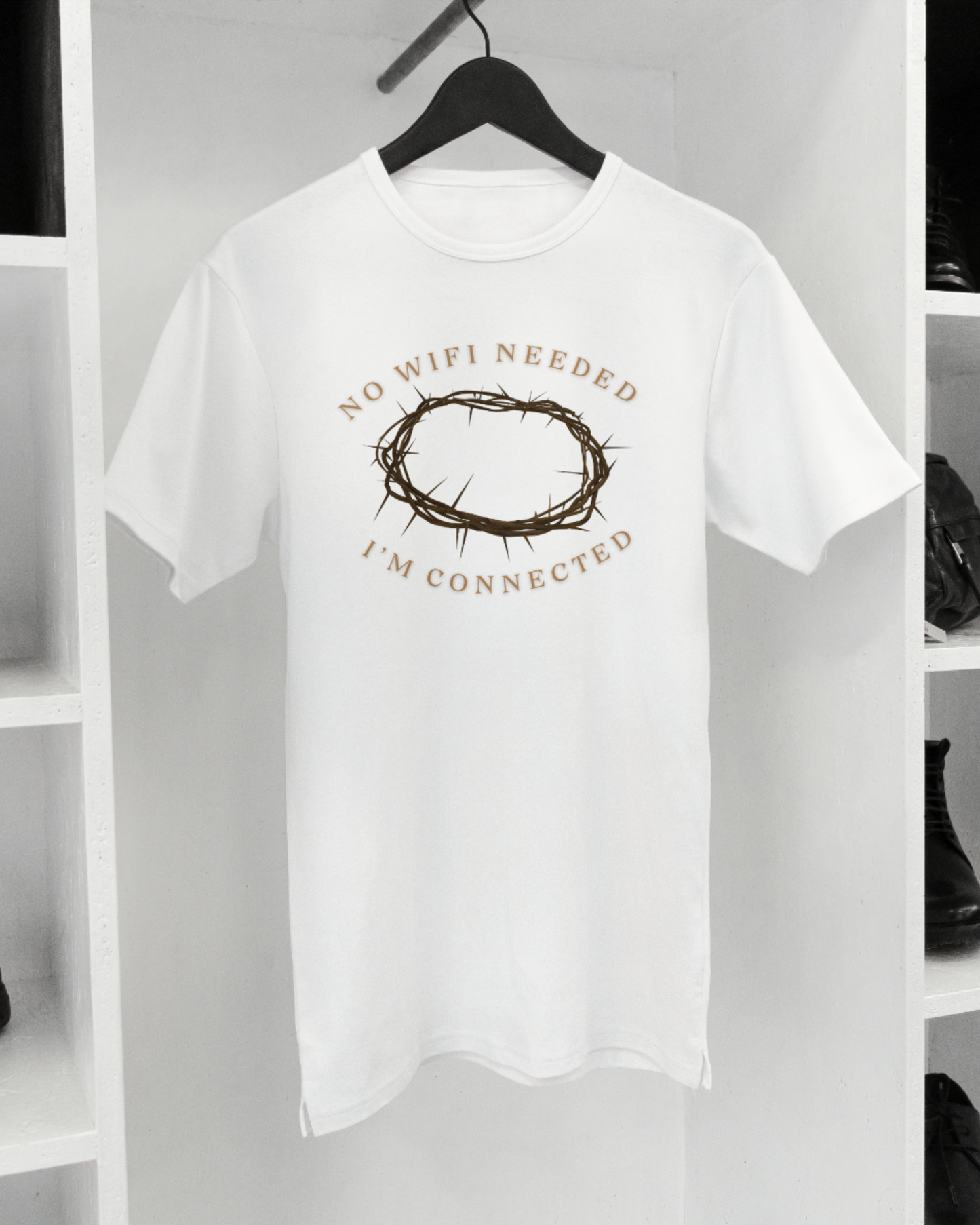 No wifi needed, I'm Connected - Crew Neck