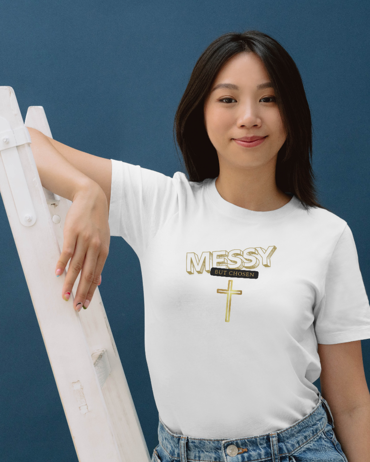 Messy but Chosen - Crew Neck