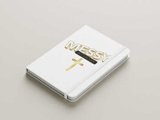 Messy but Chosen - A5 Hard Cover Notebook 80 pages Double-Sided
