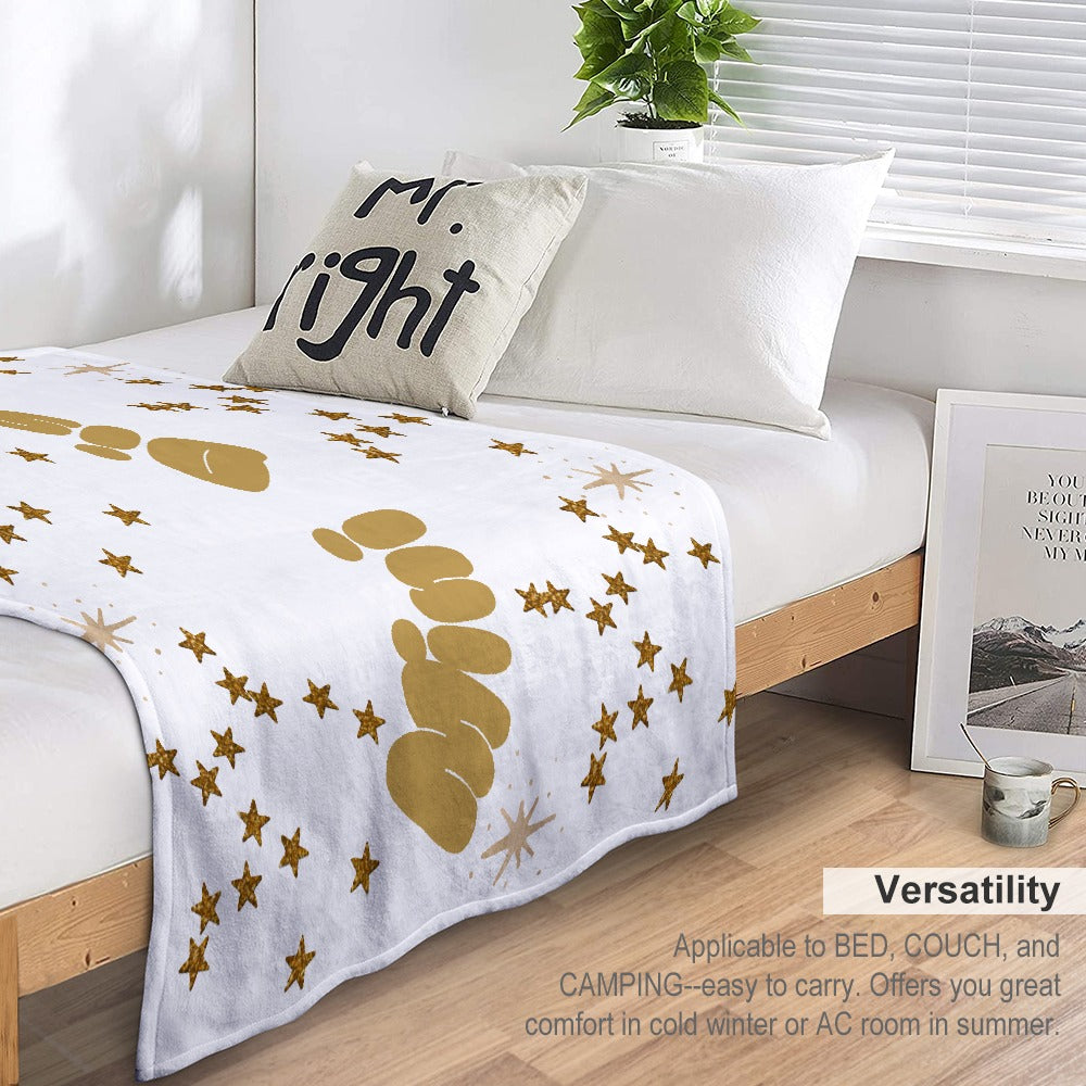 30"x40" Ultra-Soft Flannel Blanket Multiple Designs