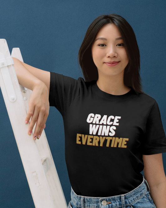 Grace Wins Every Time- Crew Neck