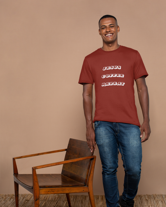 Jesus, Coffee, Repeat - Crew Neck