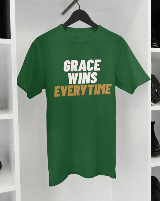 Grace Wins Every Time- Crew Neck