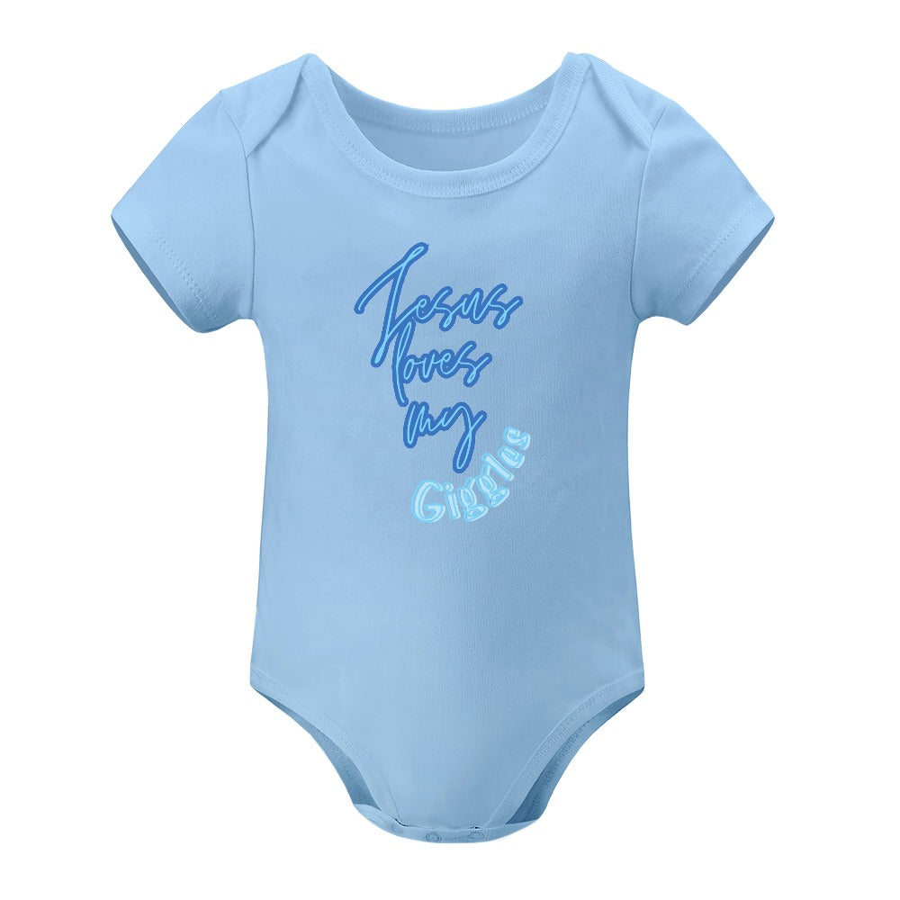 Giggles - Short -Sleeve Baby's Bodysuit