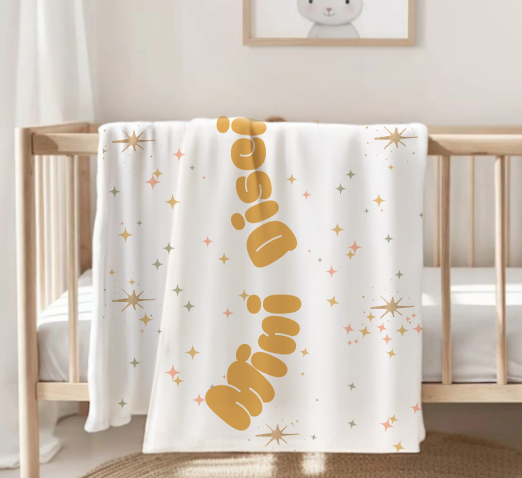 1200mm x 800mm - Muslin Baby Swaddle Blanket (Multiple Designs)