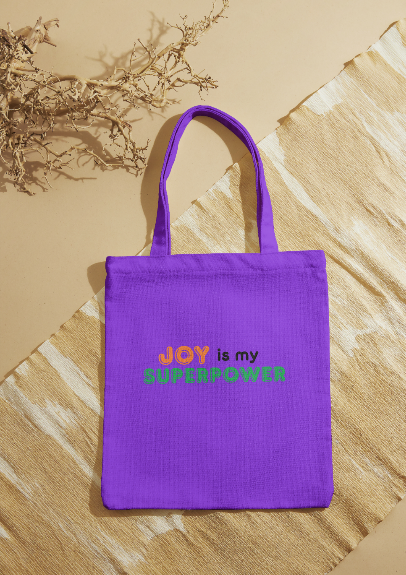Joy is my Superpower - Non-Woven shopper bag