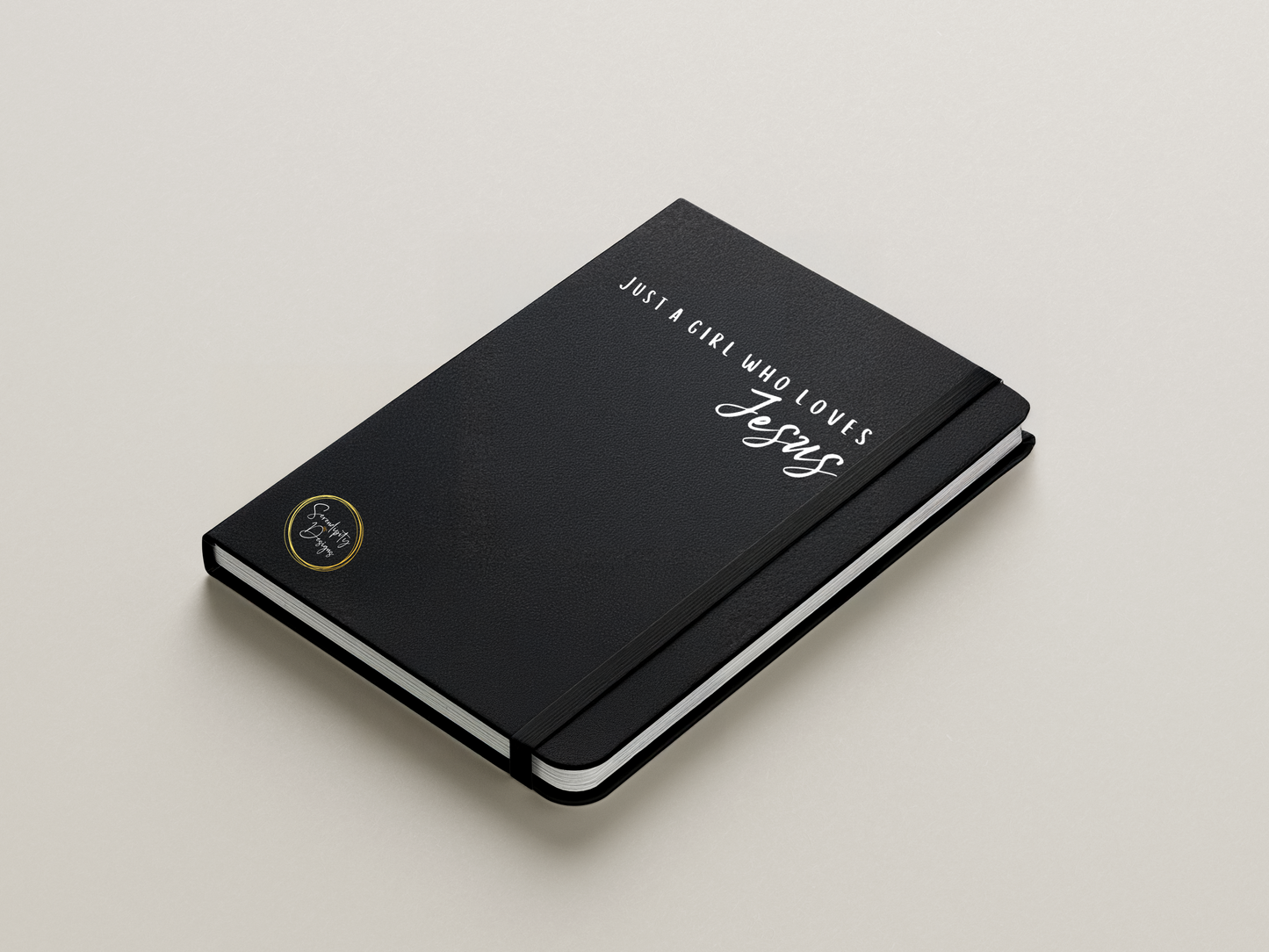 Just a girl who loves Jesus - A5 Notebook 80 pages Double-Sided (Copy)