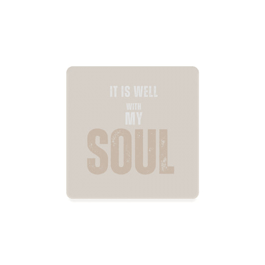 It is well within my soul