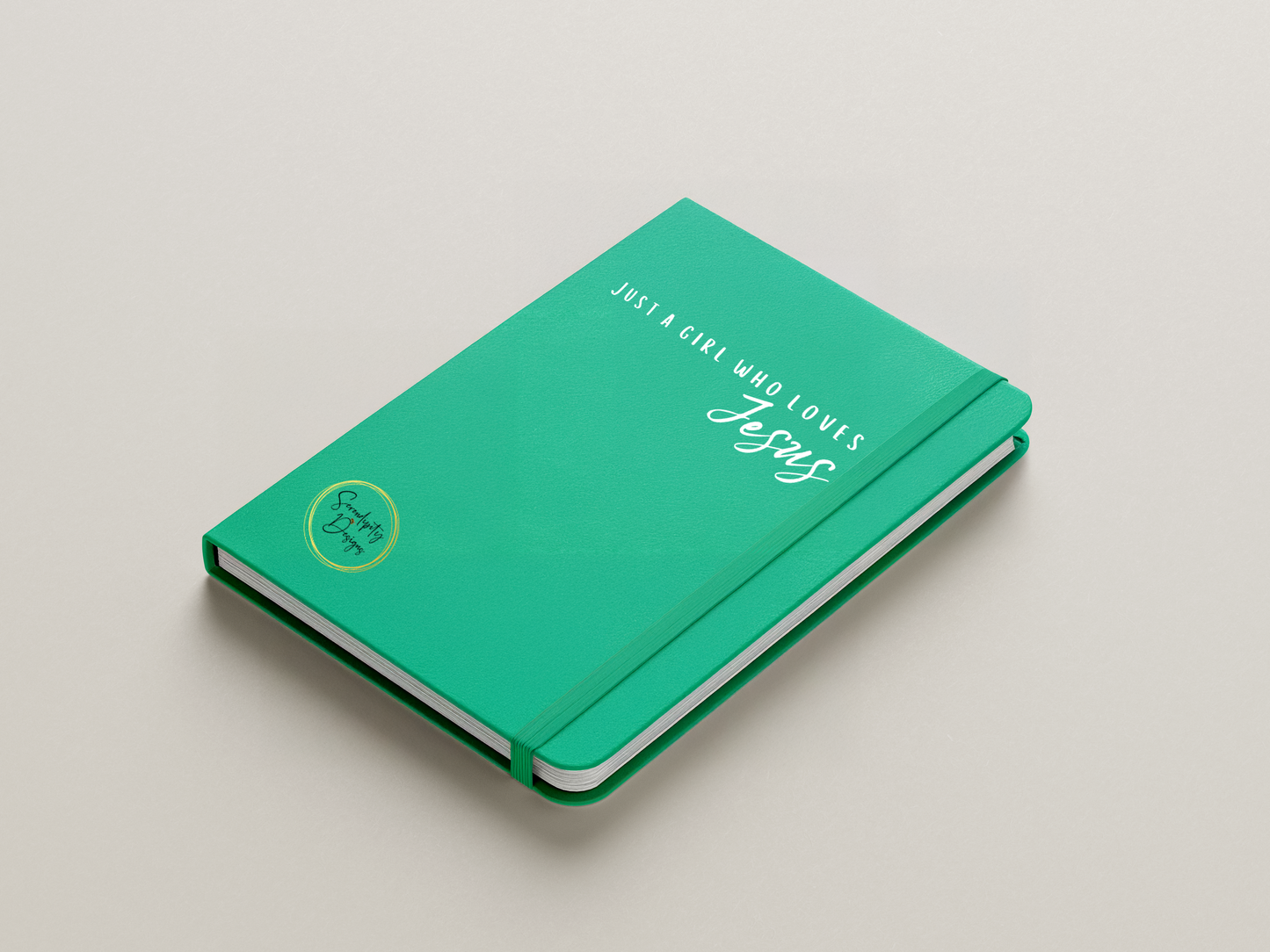 Just a girl who loves Jesus - A5 Notebook 80 pages Double-Sided (Copy)
