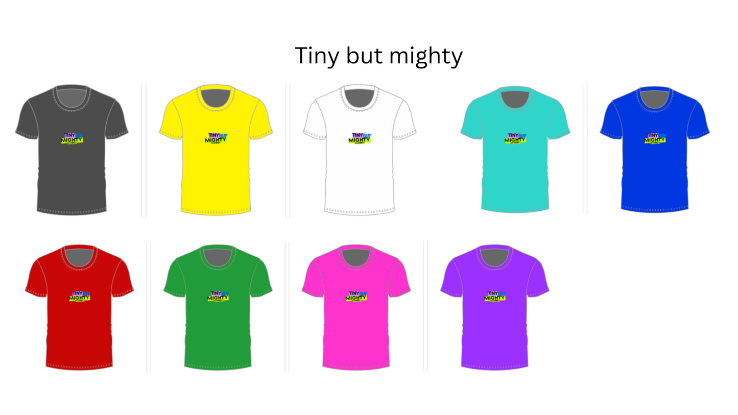 Tiny but mighty - Toddlers Crew Neck