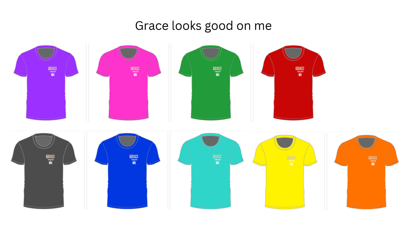 Grace Looks Good on Me -Children's Crew Neck