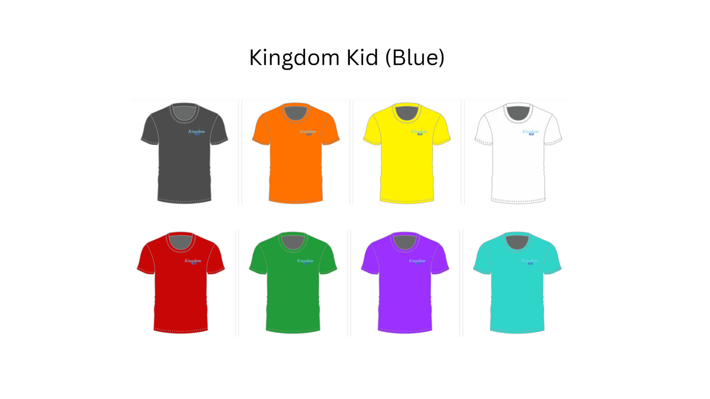 Kingdom Kid (Blue) - Children's Crew Neck