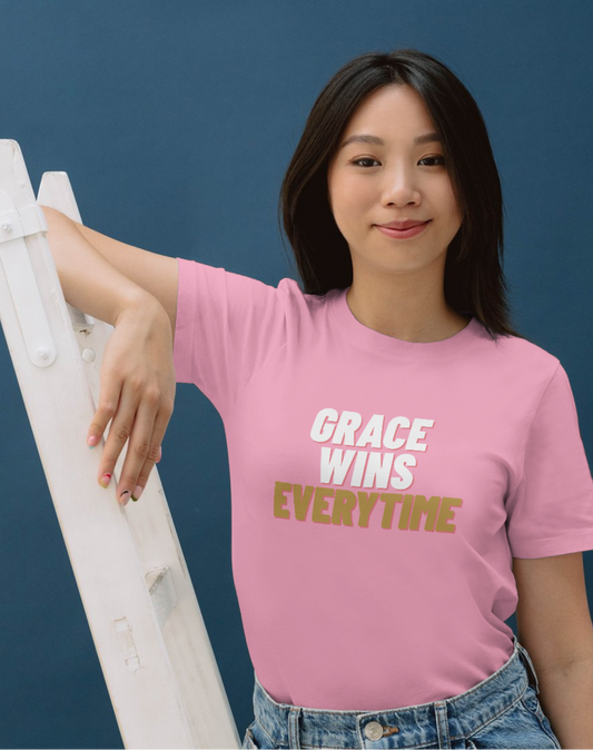 Grace Wins Every Time- Crew Neck