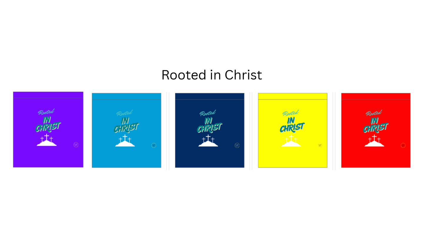 Rooted in Christ - shopper bag