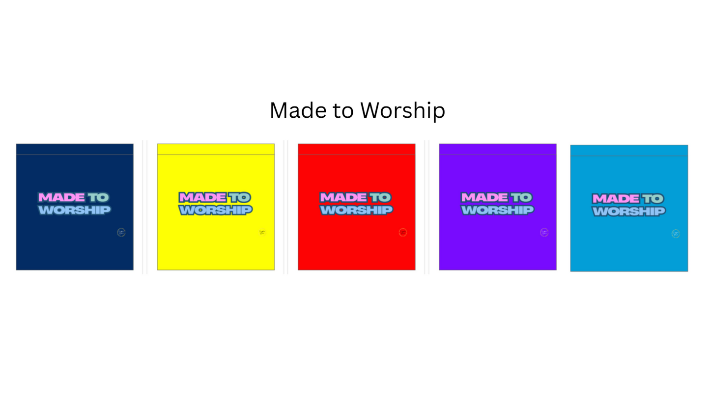 Made to Worship - shopper bag