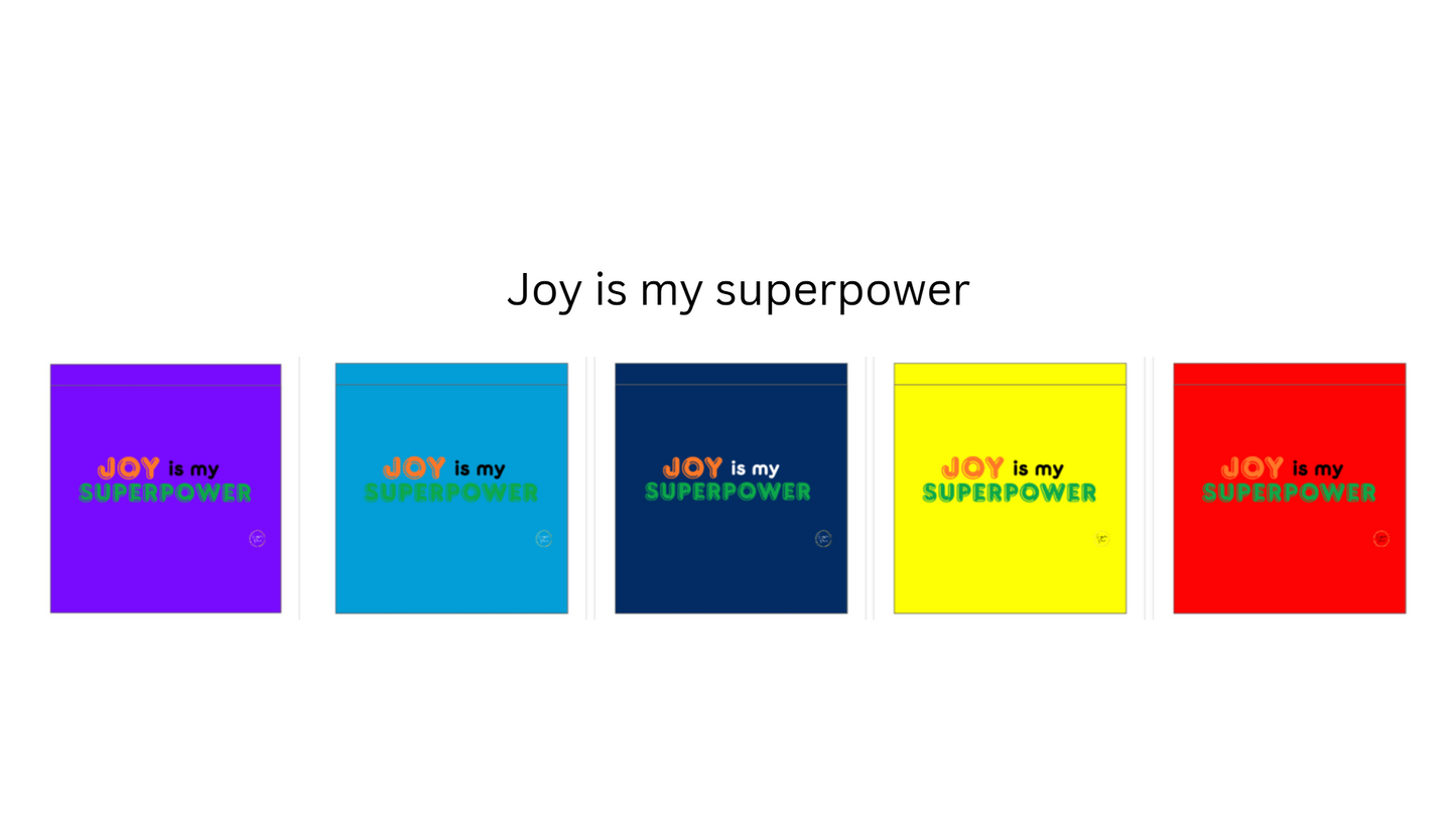 Joy is my Superpower - shopper bag