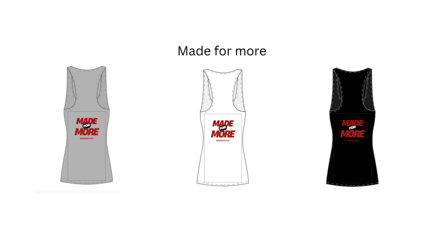 Made for more - Racer Vest