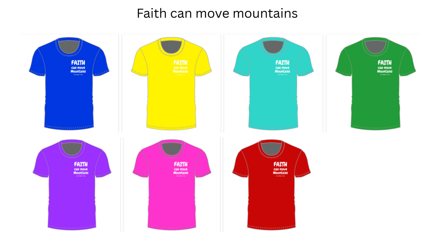 Faith Can Move Mountains - Children's Crew Neck