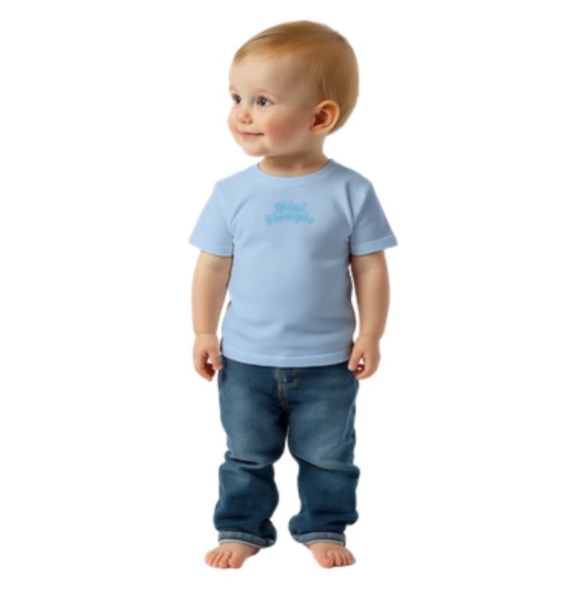 Mini Disciple (Blue) - Toddlers Crew Neck