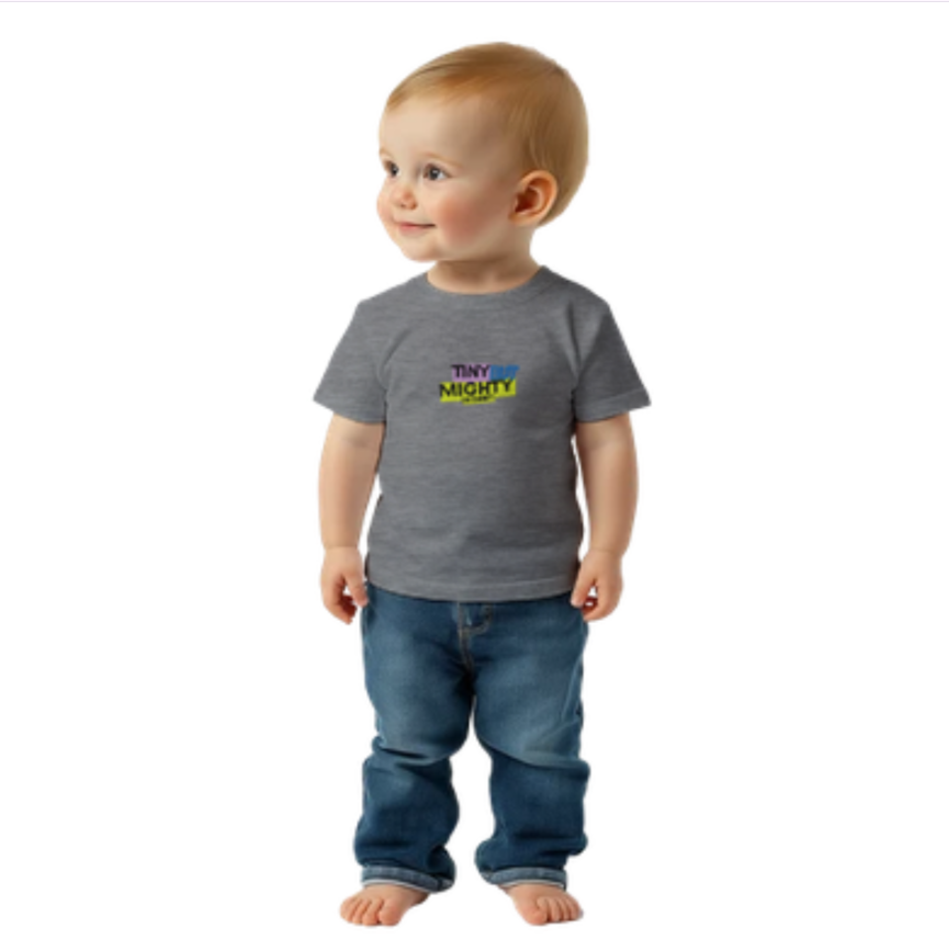 Tiny but mighty - Toddlers Crew Neck
