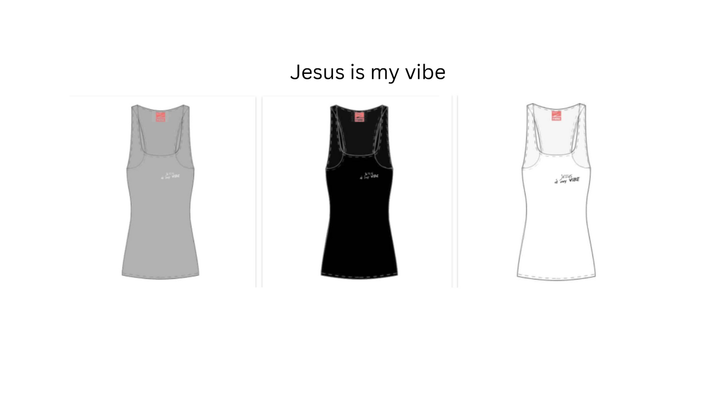 Jesus is my vibe - Racer Vest