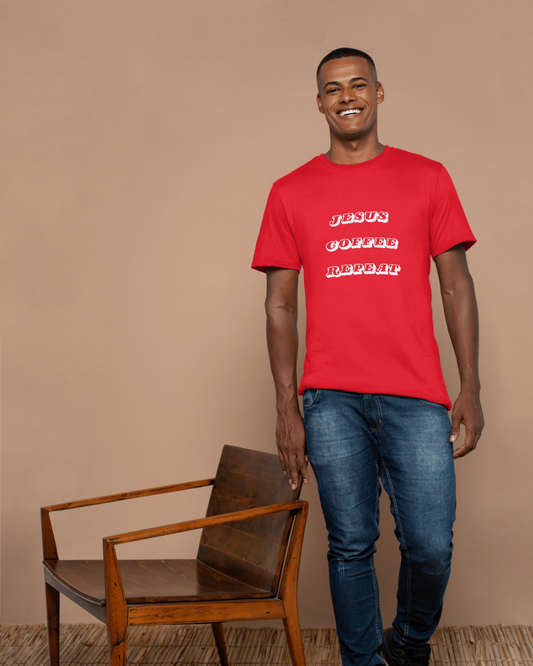 Jesus, Coffee, Repeat - Crew Neck