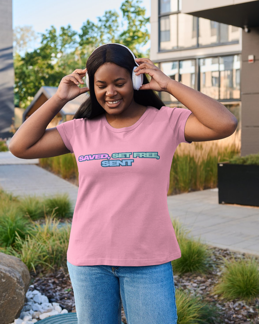 Saved, Set Free, Sent - Crew Neck