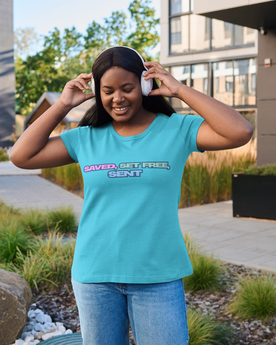 Saved, Set Free, Sent - Crew Neck