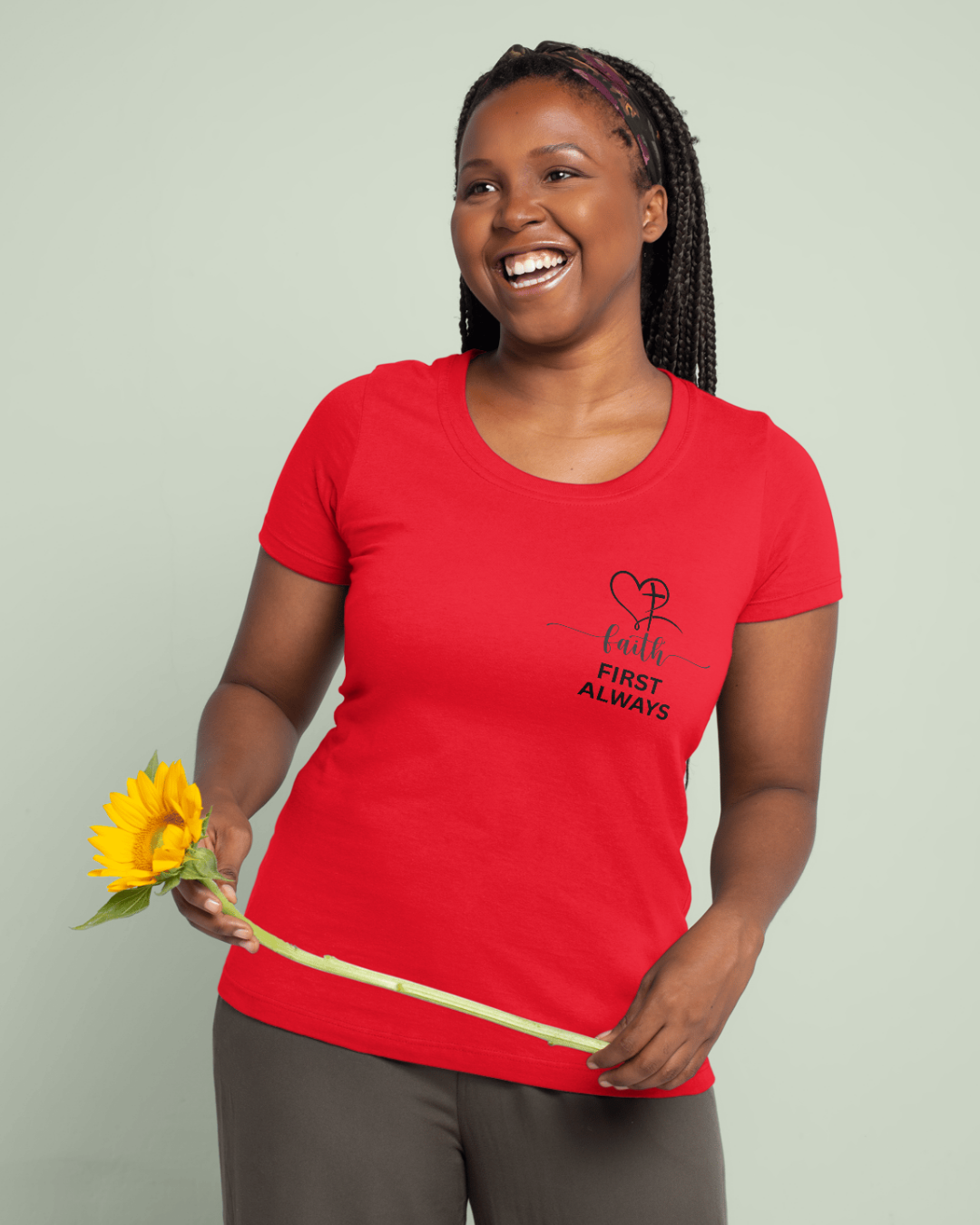 Faith First, Always - Crew Neck