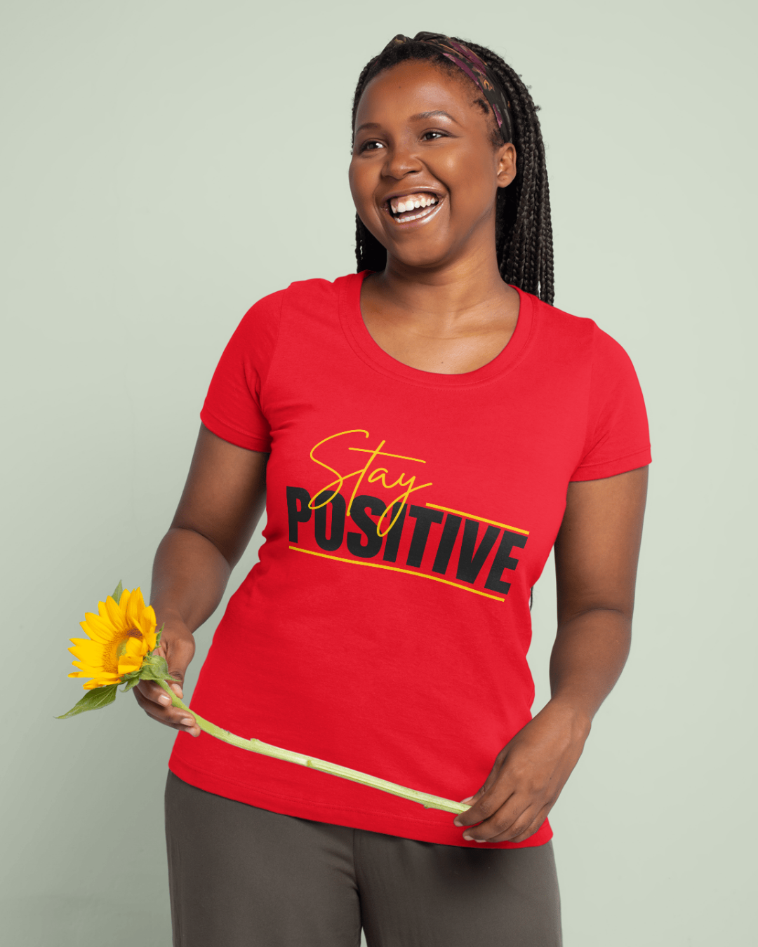 Stay Positive - Crew Neck