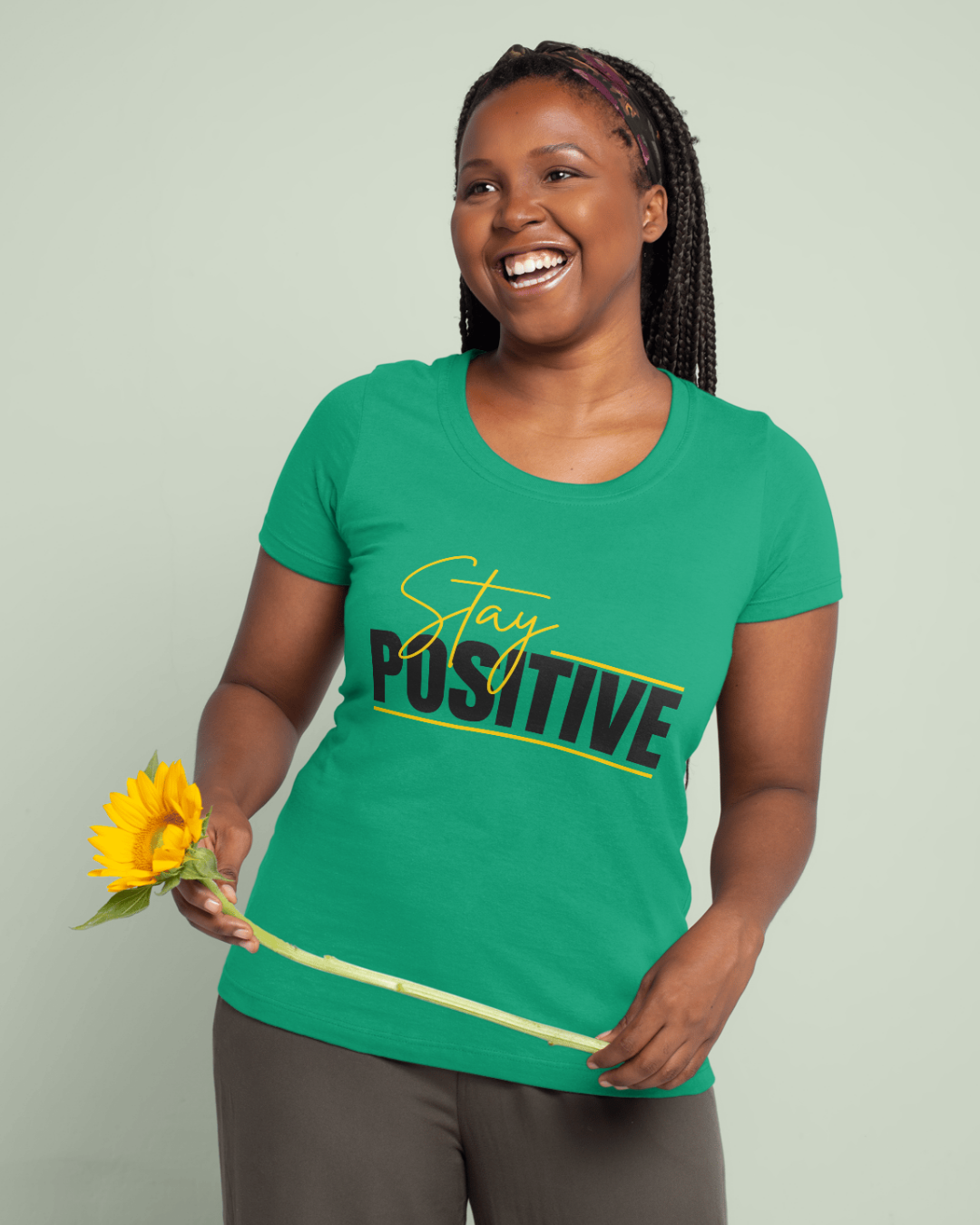 Stay Positive - Crew Neck