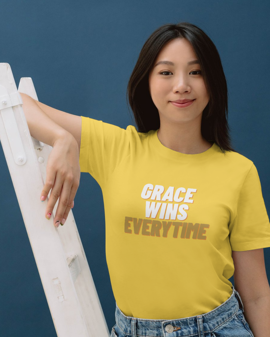 Grace Wins Every Time- Crew Neck