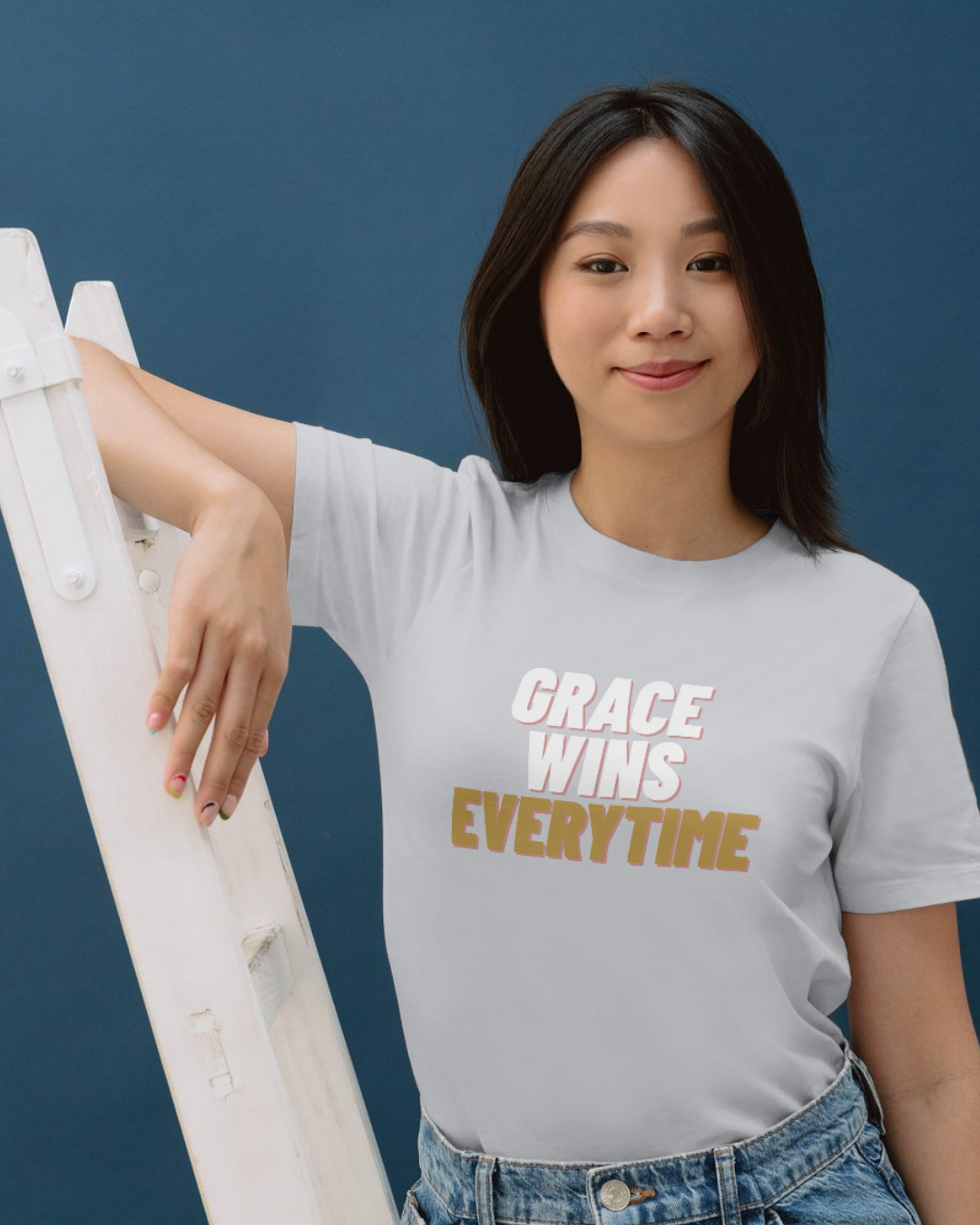Grace Wins Every Time- Crew Neck