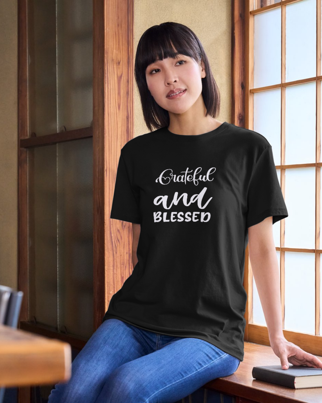 Grateful and Blessed - Crew Neck