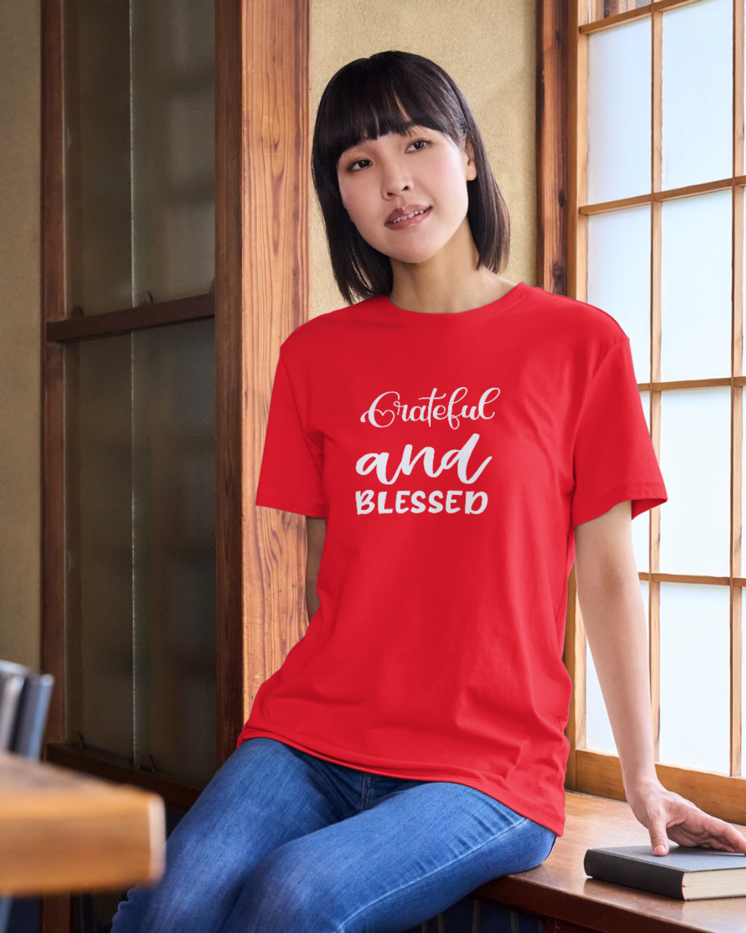 Grateful and Blessed - Crew Neck