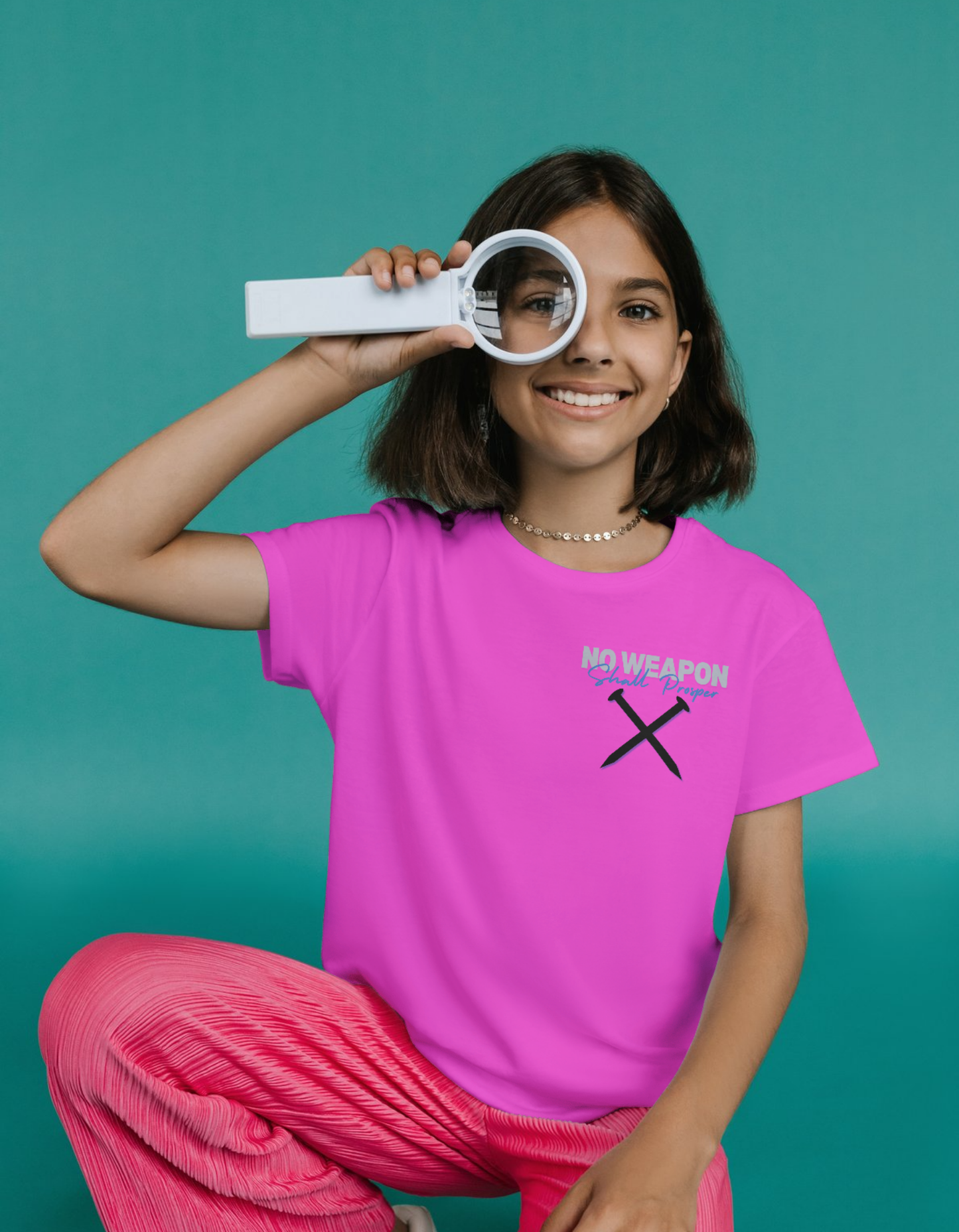 No Weapon Shall Prosper - Children's Crew Neck