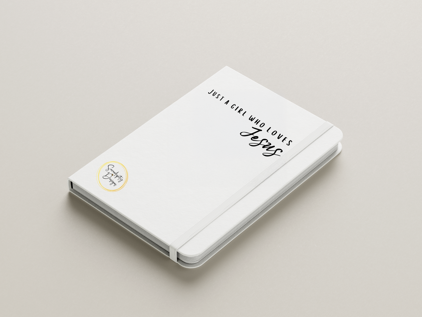 Just a girl who loves Jesus - A5 Notebook 80 pages Double-Sided (Copy)