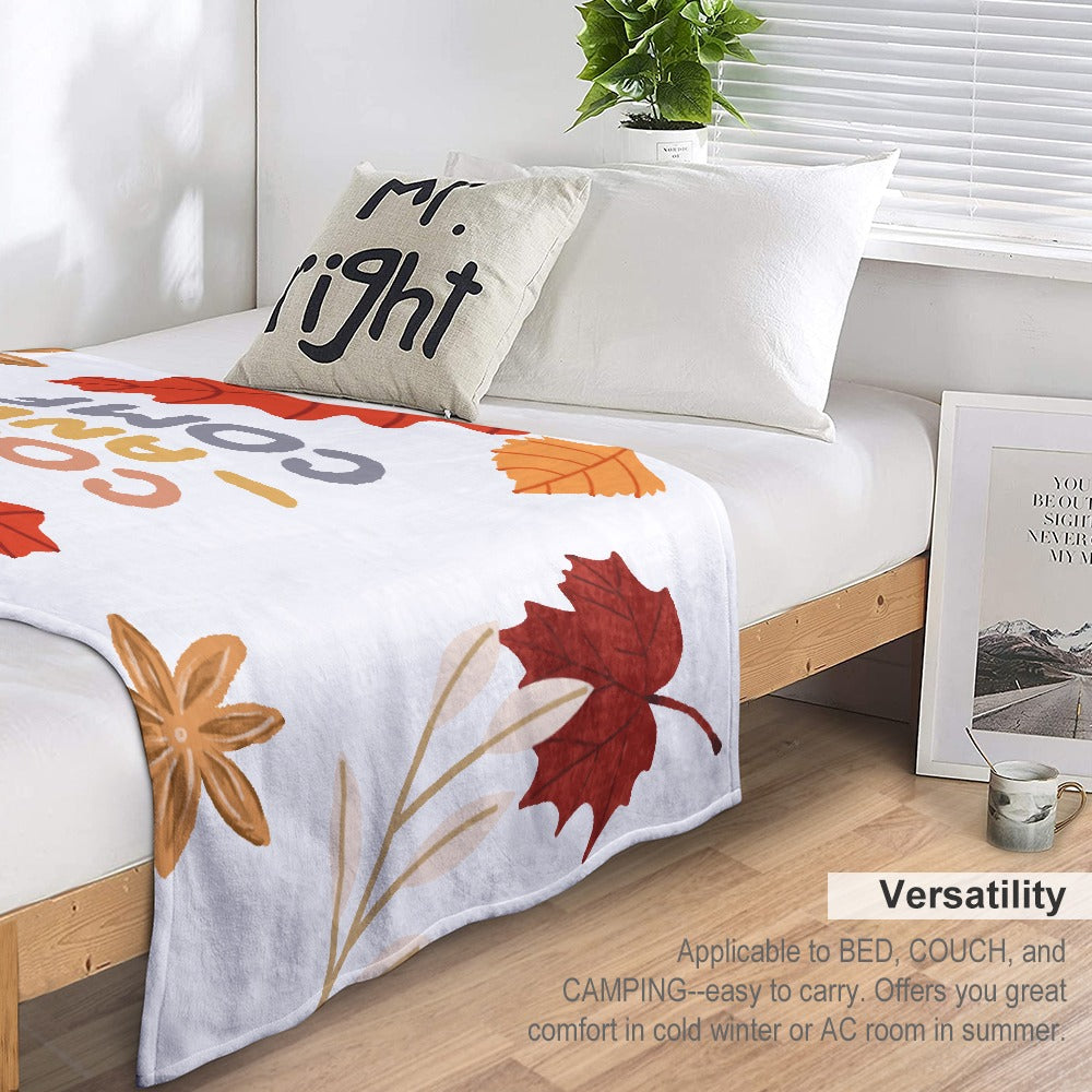 30"x40" Ultra-Soft Flannel Blanket Multiple Designs